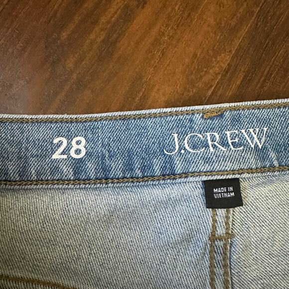 J. CREW Classic Straight Jeans Blue Denim High Rise Stretch Y2K Work - Picture 9 of 15